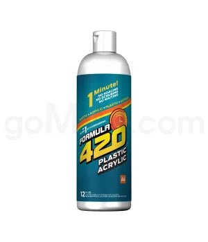 Formula 420 Plastic/Acrylic Cleaner 12oz 24PC/CS - TPCSUPPLYCO