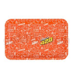 Formula 420 Rolling Tray Small 8"x4" - Black - TPCSUPPLYCO