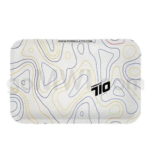 Formula 710 Rolling Tray Small 8"x4" - White