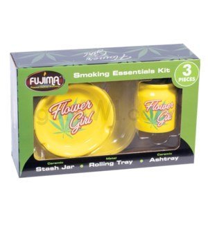 Fujima 3 - in - 1 Gift Set - Ashtray / Jar / Tray - TPCSUPPLYCO