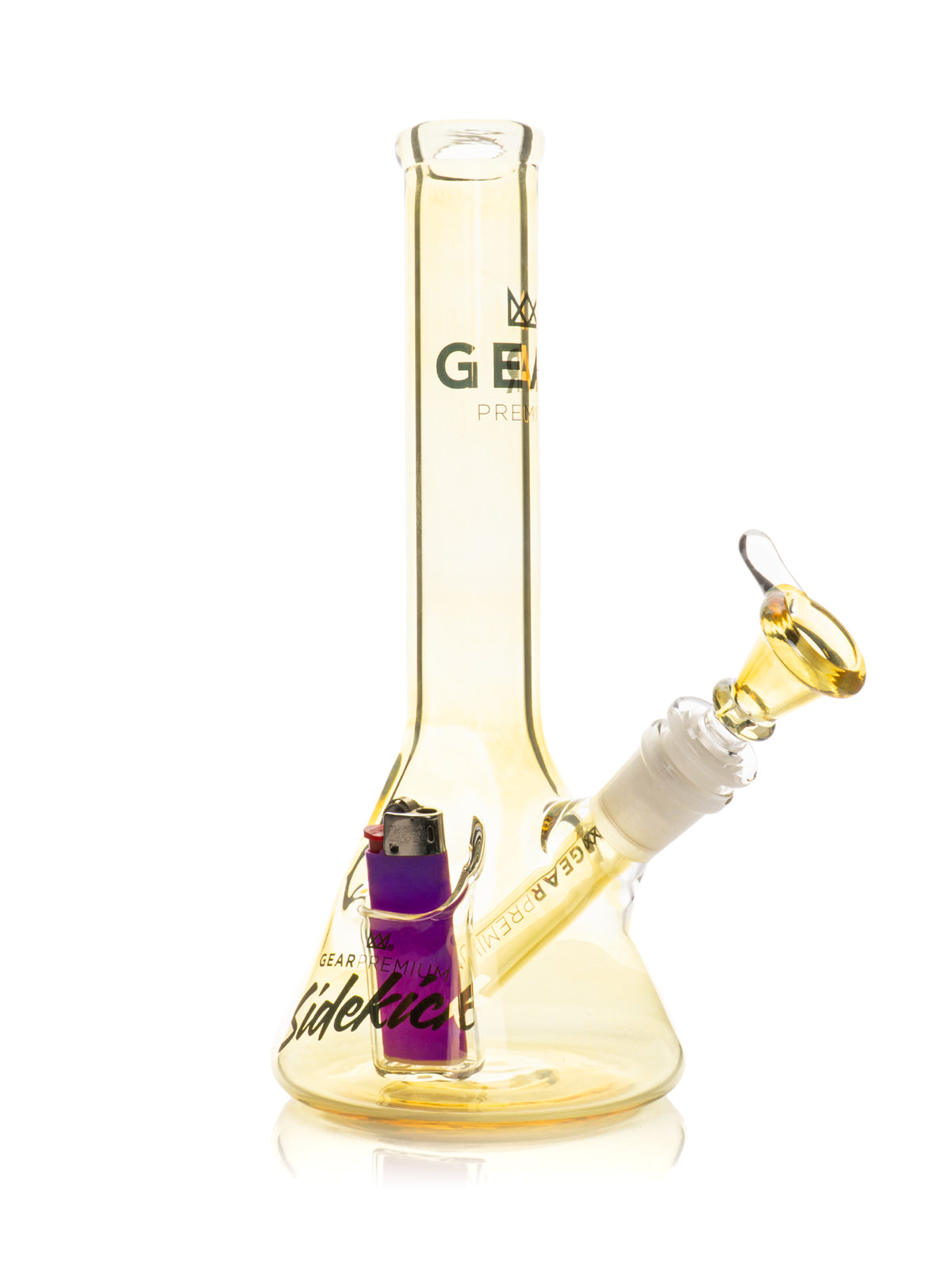 GEAR Premium 9 inch Mini Sidekick Water Pipe in Color Changing