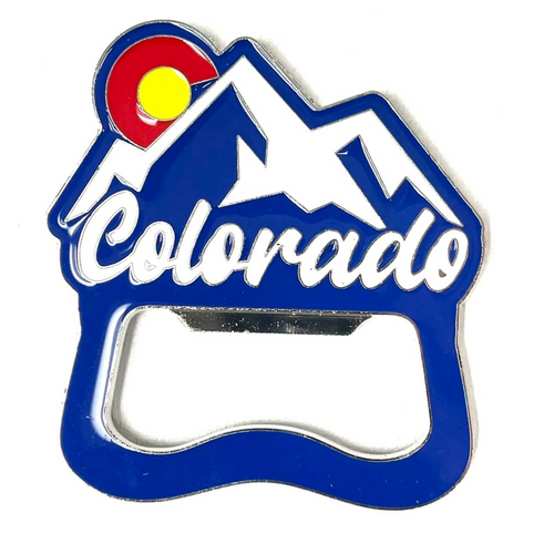 Colorado Magnetic Metal Bottle Opener