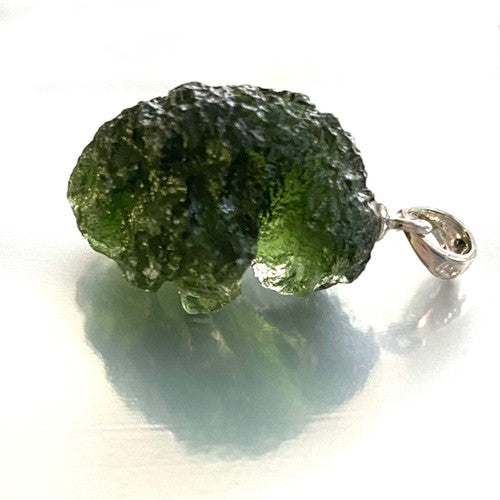 Rough Genuine Moldavite Pendant 5.6gm Average 1 Piece Assorted