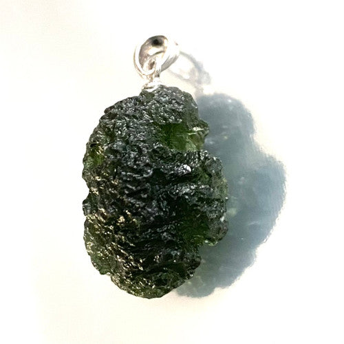 Rough Genuine Moldavite Pendant 5.6gm Average 1 Piece Assorted