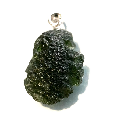 Rough Genuine Moldavite Pendant 5.6gm Average 1 Piece Assorted