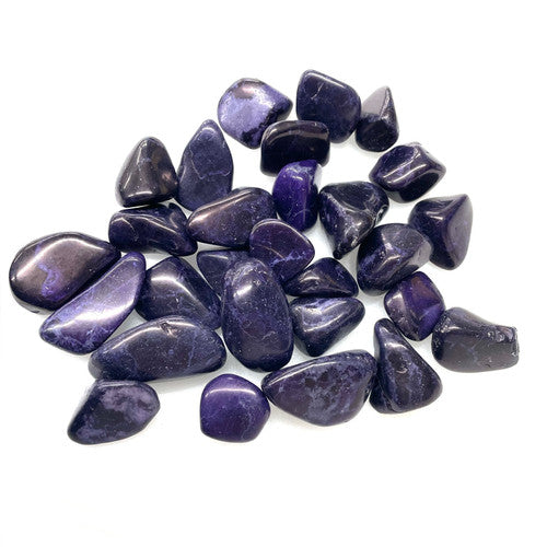 Purple Agate Tumbled by the 1 Pound
