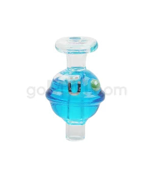 Uber Glass 3" Freezable Carb Cap - Blue