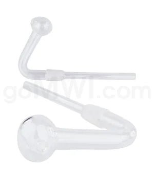 Glass Oil Burner 4" GOG 14mm Downstem Joint - TPCSUPPLYCO