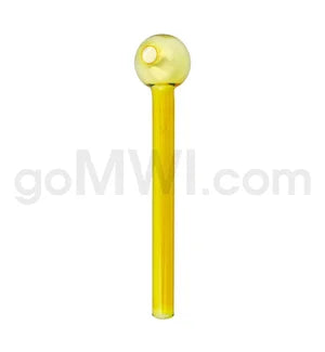 Glass Oil Burner 6" Heavy Wall