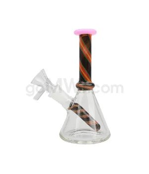 GOG 6" Beaker Waterpipe Matching Downstem - Artwork - TPCSUPPLYCO