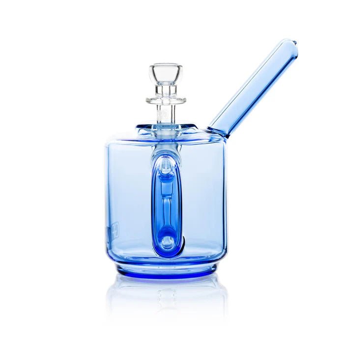 Grav 7'' Coffee Mug Pocket Bubbler - Light Cobalt - TPCSUPPLYCO