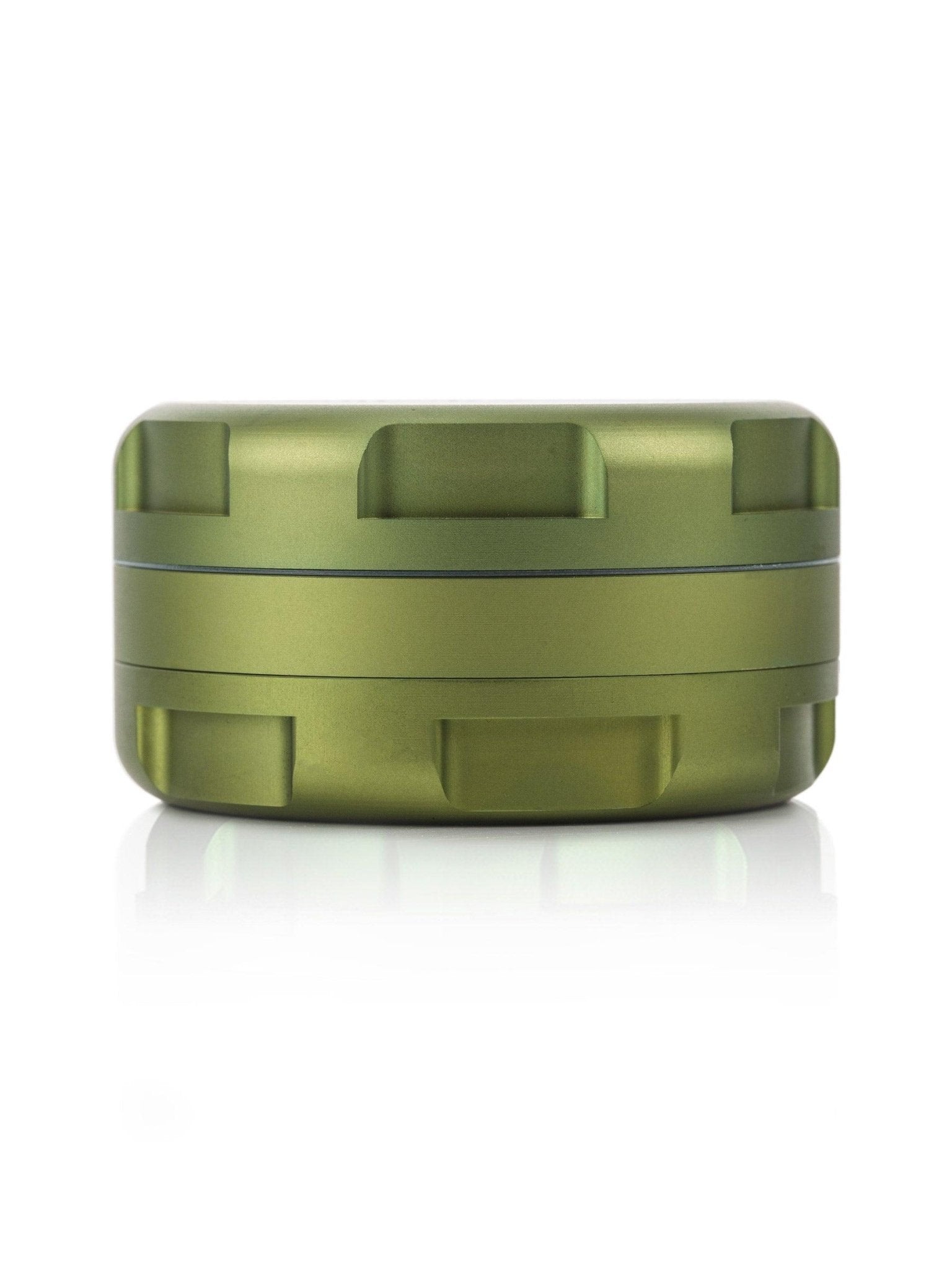 GRAV Grinder 3pc 1.25" CNC Aluminum - Chartreuse - TPCSUPPLYCO