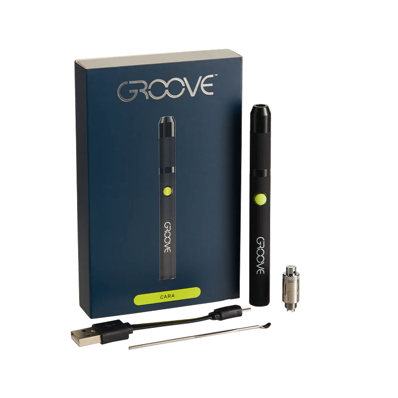 Groove CARA Concentrate Vaporizer Pen - Black - TPCSUPPLYCO