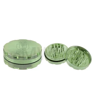 Uber Grinder 2 pc CNC 76mm 3" Green 10PC/BX