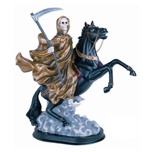 Santa Muerte (horse) RB 12"H GOLD