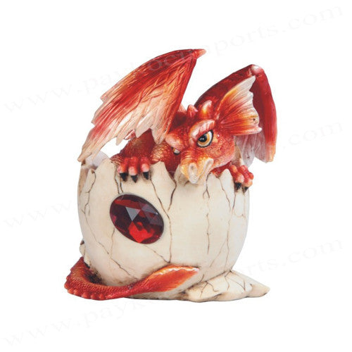 Dragon Egg/January Red 4"H GS71467