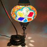 Turkish Mosaic Camel Neck Lamp - 9"x16.25" - DB3 Rainbow