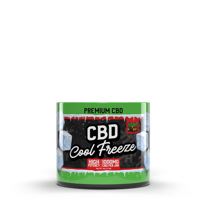 Hemp Bombs CBD High Potency 4oz 1000mg Pain Freeze - TPCSUPPLYCO