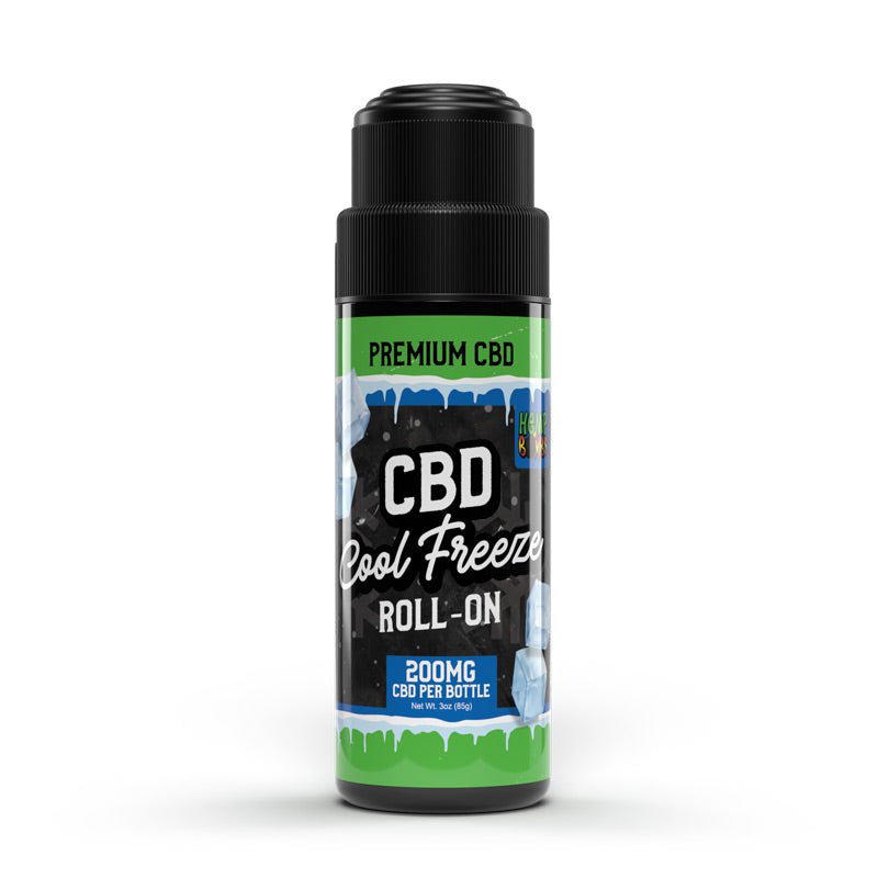 Hemp Bombs CBD Roll On 3oz 200mg Pain Freeze - TPCSUPPLYCO