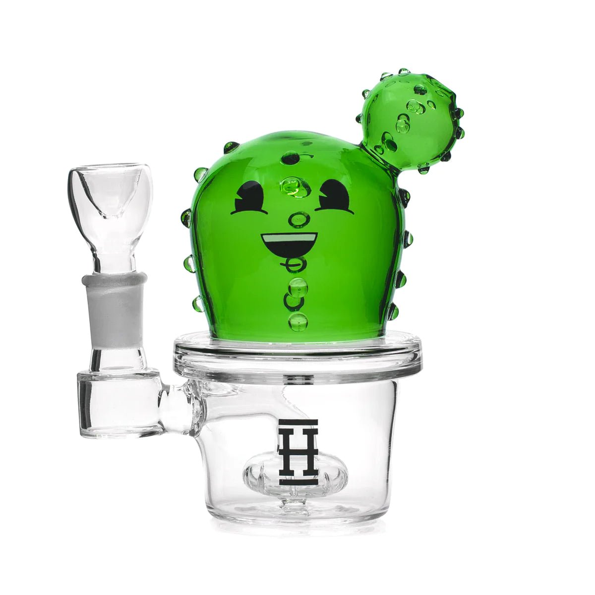 Hemper 6" 3mm GOG w/ Showerhead Perc - Happy Cactus - TPCSUPPLYCO