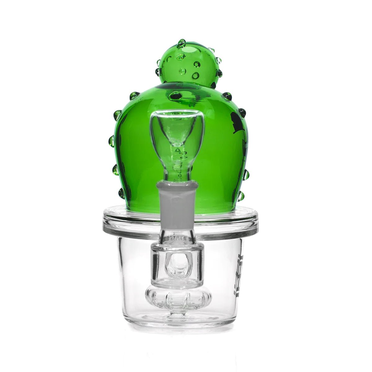 Hemper 6" 3mm GOG w/ Showerhead Perc - Happy Cactus - TPCSUPPLYCO