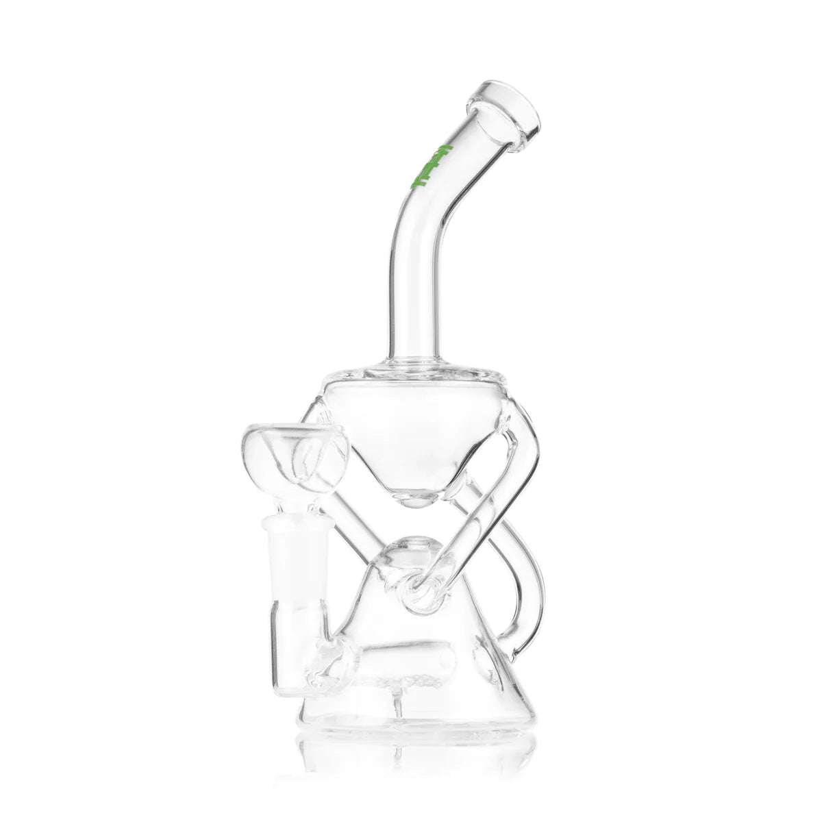 Hemper 7" 3mm GOG Recycler Rig w/ Inline Perc - Trophy - TPCSUPPLYCO