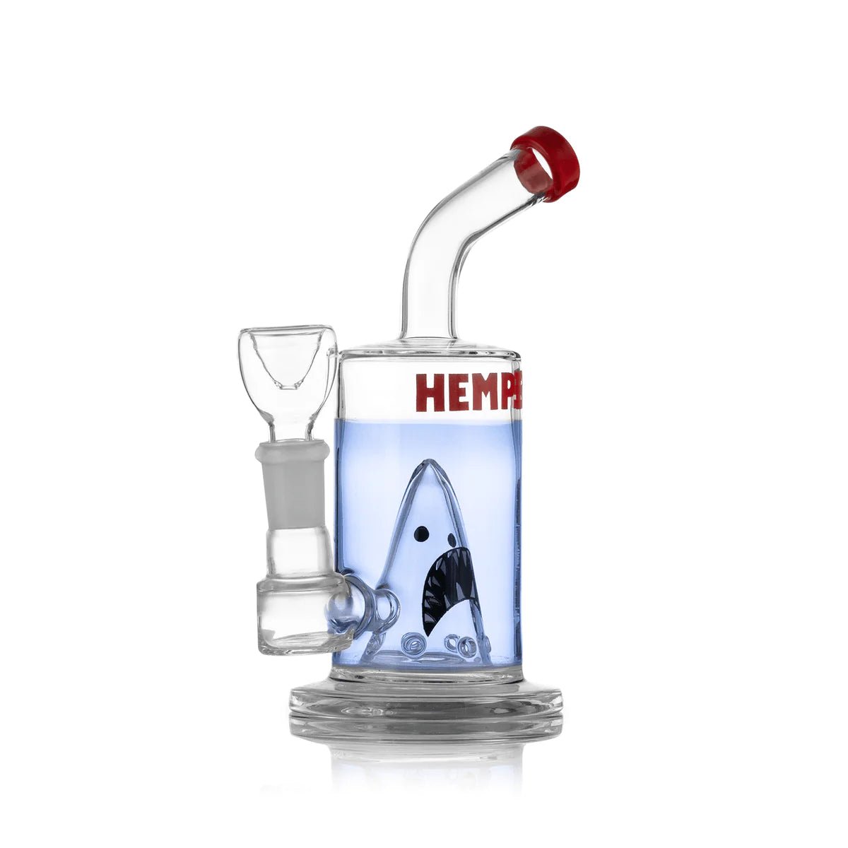 Hemper 7" 3mm GOG Rig w/ Shark Perc - Shark - TPCSUPPLYCO