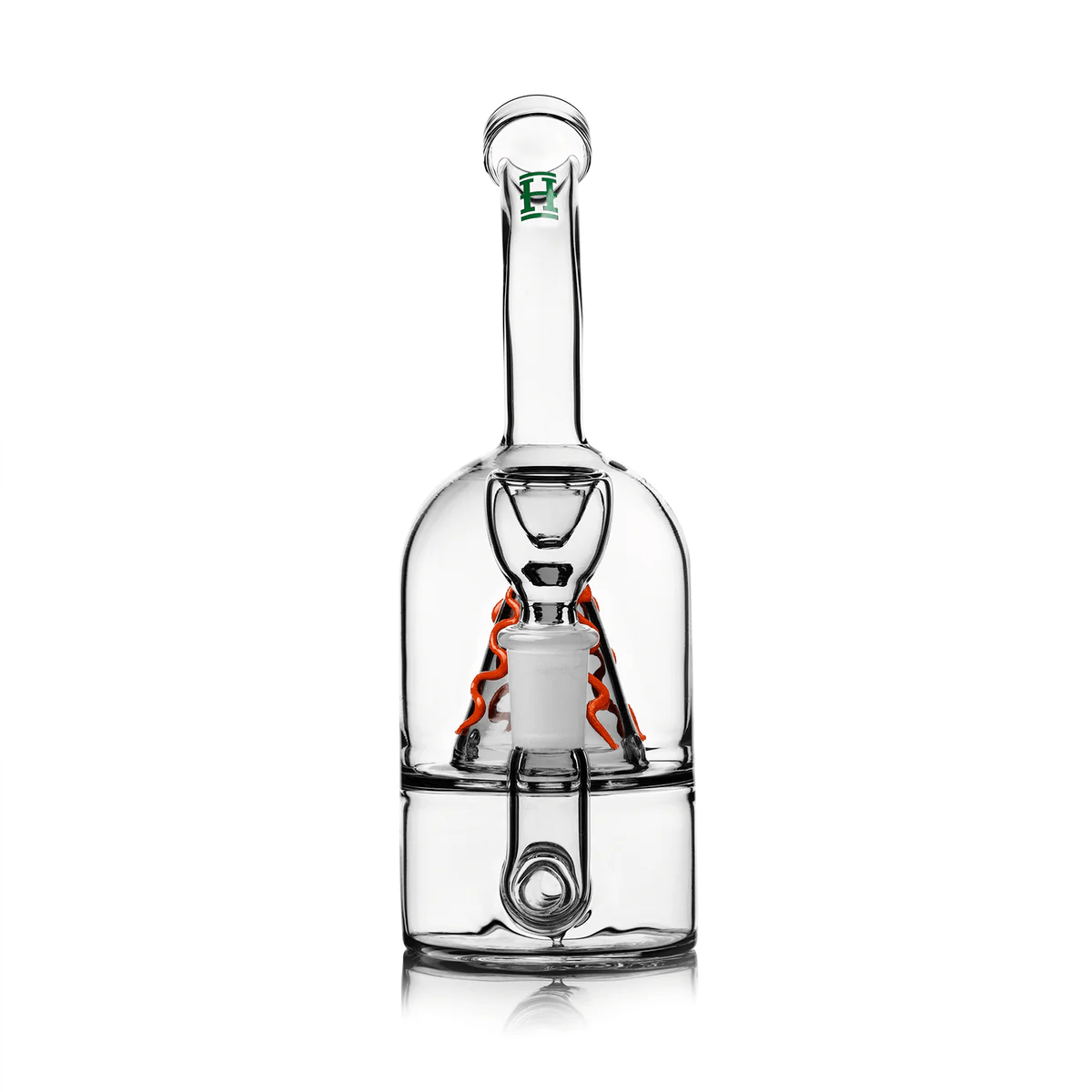 Hemper 7" 3mm GOG w/ Inline Perc - Volcano - TPCSUPPLYCO