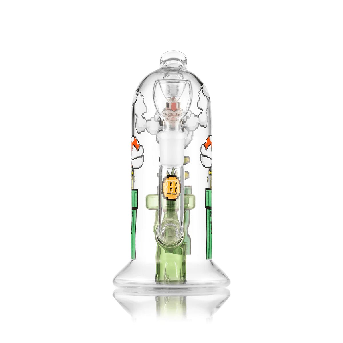 Hemper 7" 3mm GOG w/ Showerhead Perc - Gaming Flower - TPCSUPPLYCO