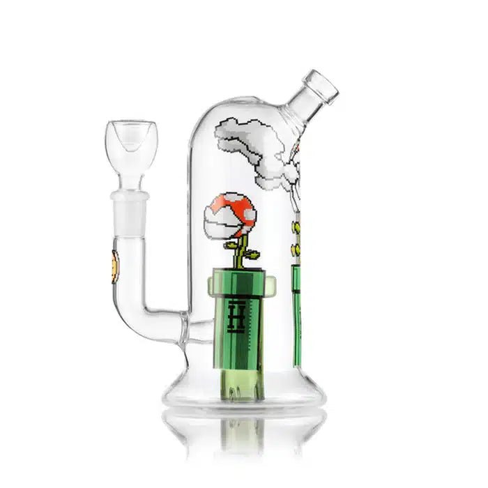 Hemper 7" 3mm GOG w/ Showerhead Perc - Gaming Flower - TPCSUPPLYCO