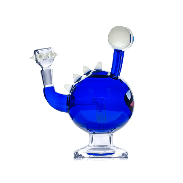 Hemper 8" 5mm GOG w/ Fission Perc - Globgoblin Monster Blue - TPCSUPPLYCO