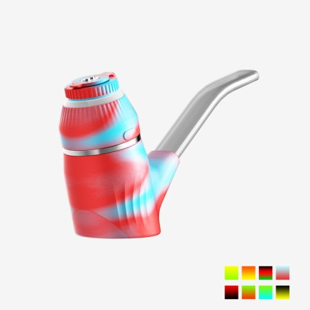 Heybar Heypipe Sherlock Wax Vape - Red & Blue - TPCSUPPLYCO