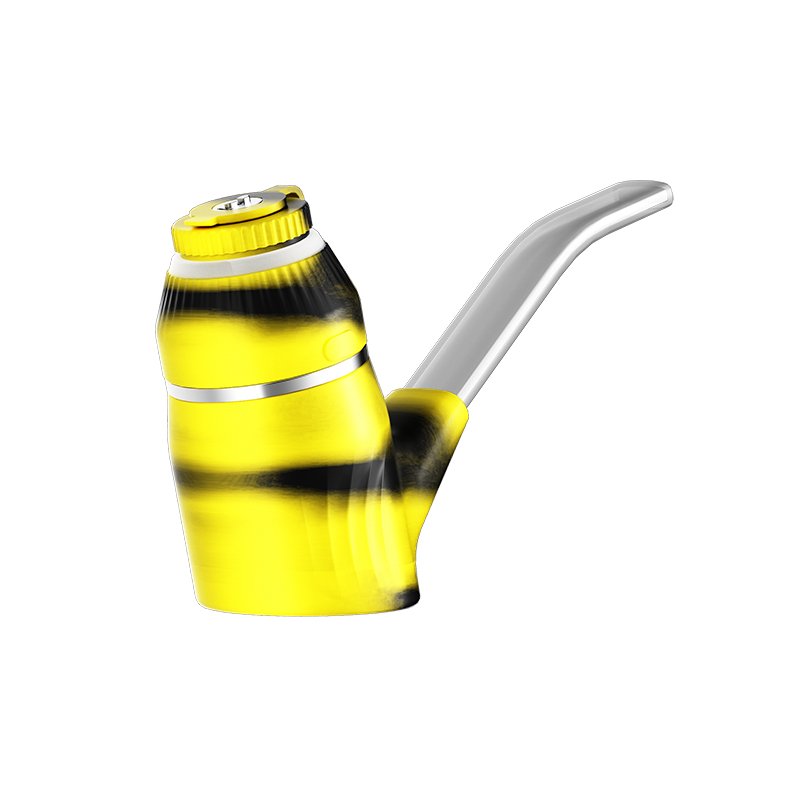 Heybar Heypipe Sherlock Wax Vape - Yellow & Black - TPCSUPPLYCO