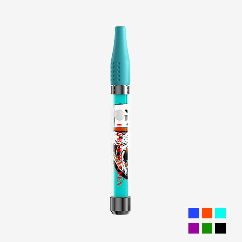 Heybar Wax Pen Transparent Vaporizer - Light Blue - TPCSUPPLYCO