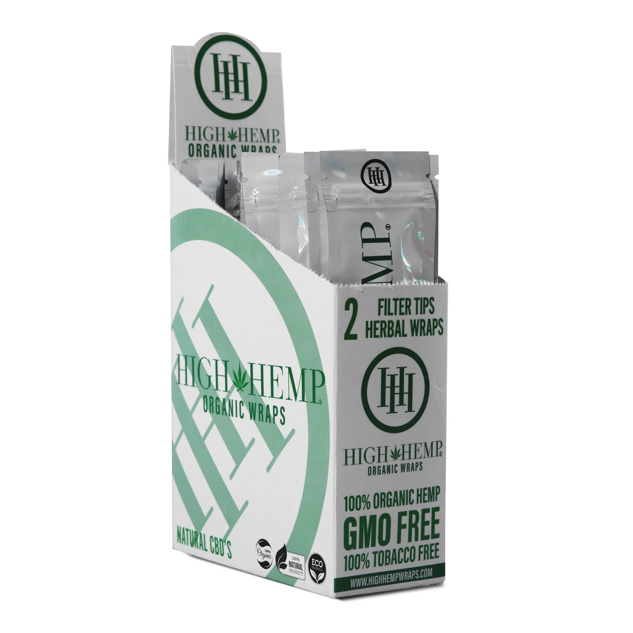 High Hemp Organic Wraps 2pk - TPCSUPPLYCO