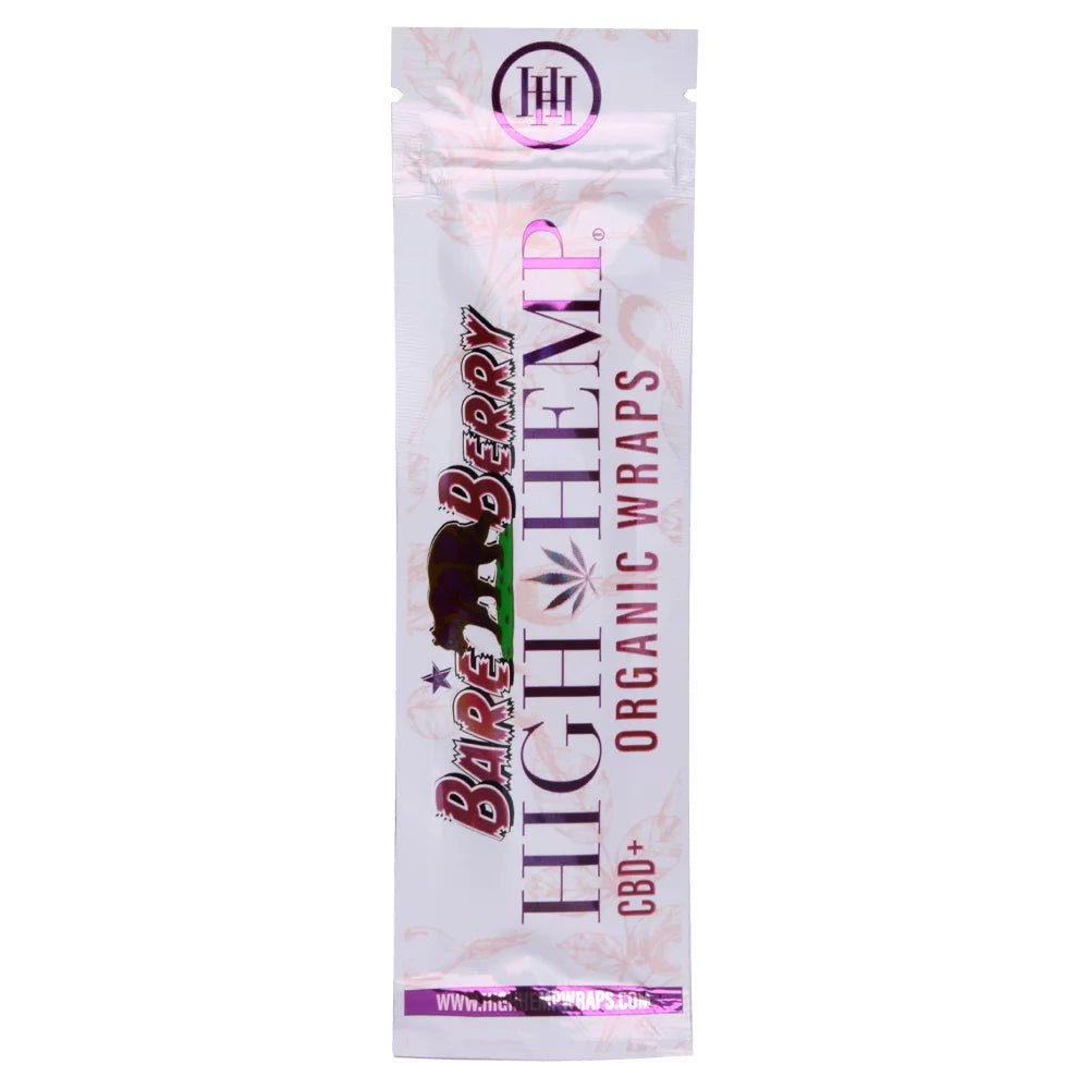 High Hemp Organic Wraps - Bare Berry 2pk - TPCSUPPLYCO