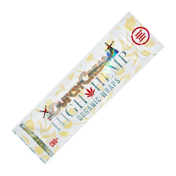 High Hemp Organic Wraps - Dutch Cream 2pk - TPCSUPPLYCO