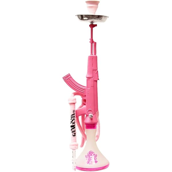 Hookah 1 - HS 28" Terminator Diamond Pink - TPCSUPPLYCO