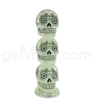 DISC Incense Burner Day of the Dead Tower - White