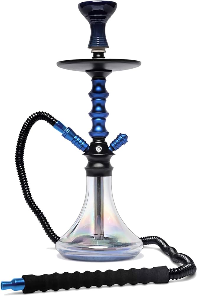 Inhale Hookah 1 - HS 24" Chill - Blue - TPCSUPPLYCO