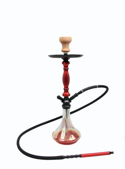 Inhale Hookah 1 - HS 24" Chill - Red - TPCSUPPLYCO