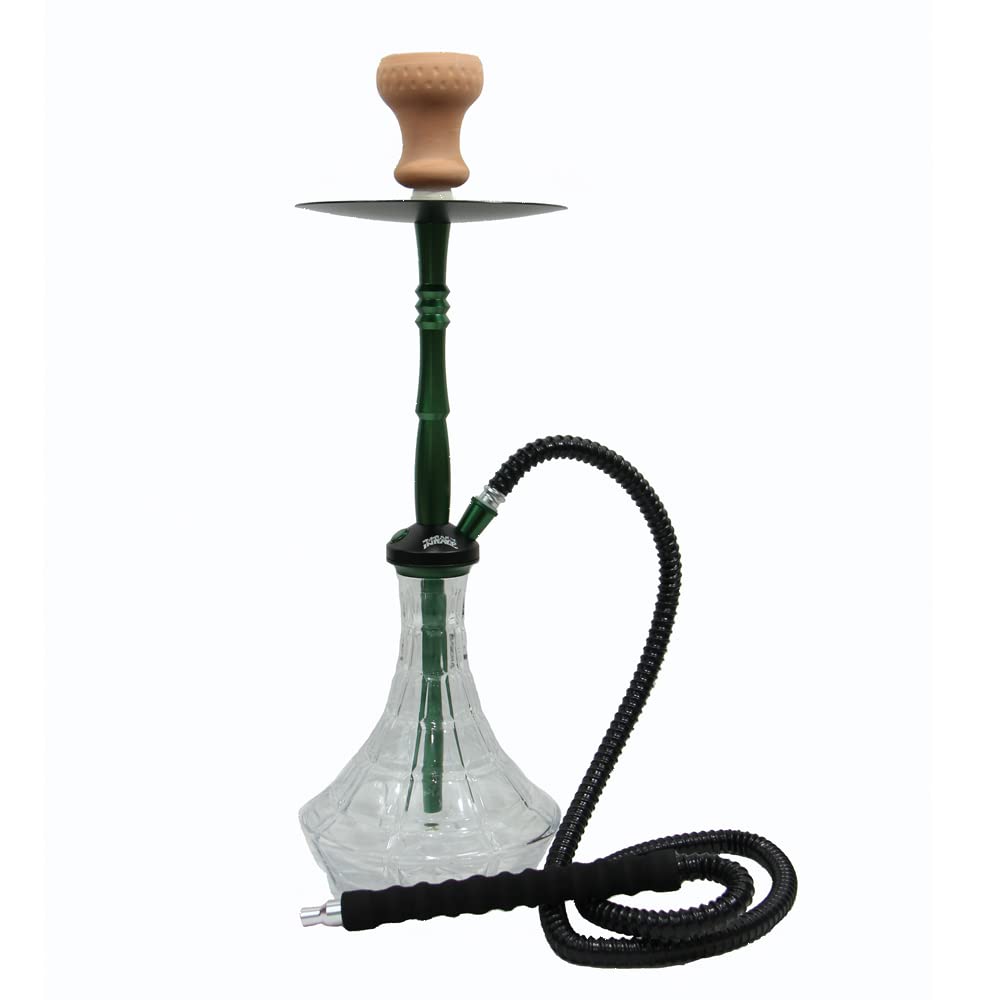 Inhale Hookah 1 - HS 24" Dutch - Green - TPCSUPPLYCO