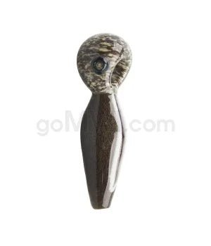 I/O 3.25 - 3.75 Frit Spoon w/Glitter Handle & Spiral - Asst. - TPCSUPPLYCO