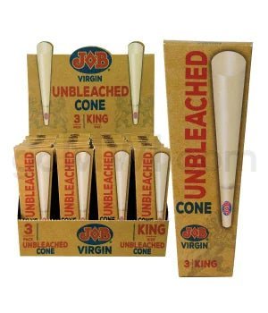 JOB Virgin Cones King Size 3pk 32CT/BX - TPCSUPPLYCO