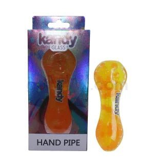 Kandy Glass 4.5" Glycerin Bubble Hand Pipe - TPCSUPPLYCO