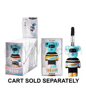 Lookah Bear 500mAh Cart Battery - Blue Tiedye - TPCSUPPLYCO