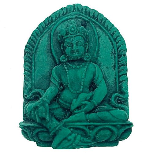 Lord Kuber Wealth Turquoise Powder Figurine 1.5" - 1.75" - TPCSUPPLYCO