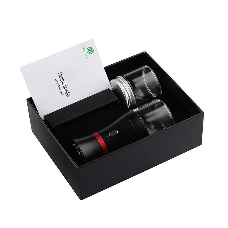 LTQ Vapor Electric Grinder with Child Lock 1100mAh - Black