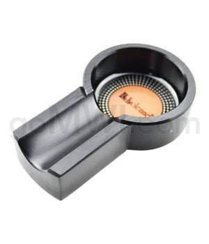 Lucienne 4.4'' Ashtray Metal - Black - TPCSUPPLYCO