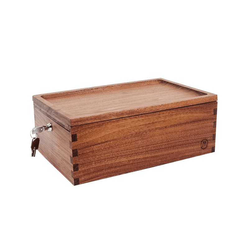 Marley Natural 12" Stash Box w/ Lock & Key - TPCSUPPLYCO